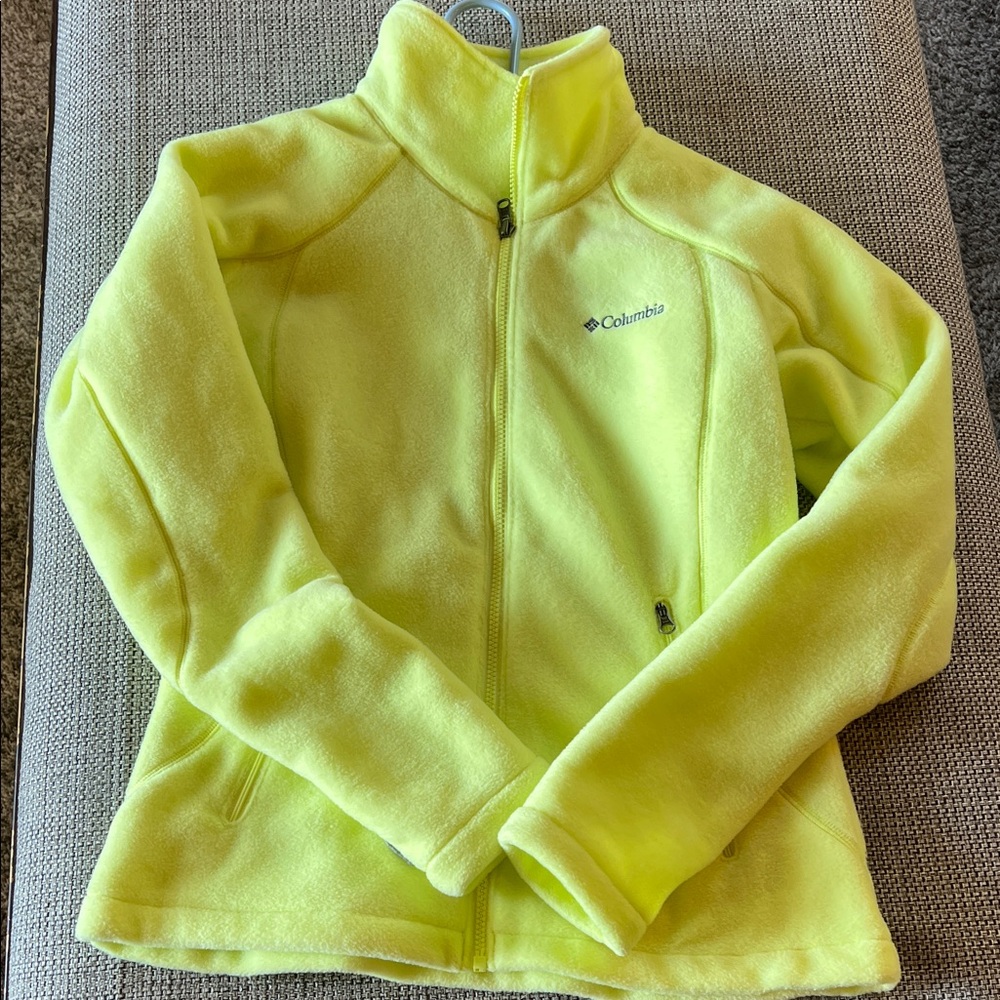 Columbia neon Fleece Jacket